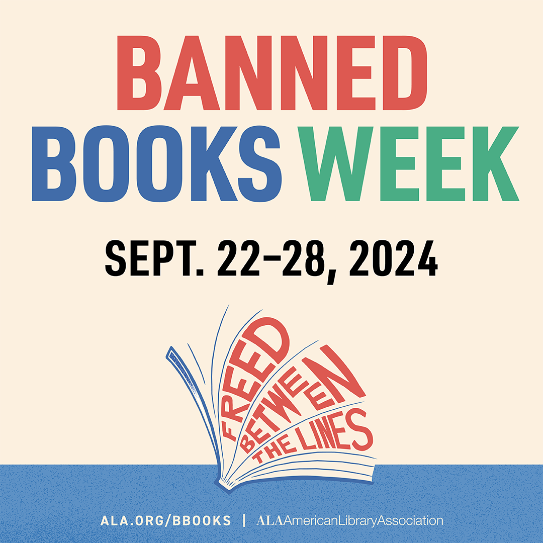 Banned Books Week - Freed Between the Lines