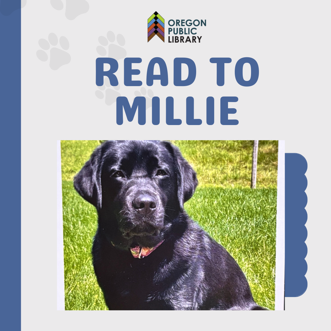 photo of black lab named Millie